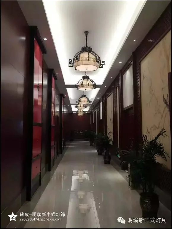 中式走廊吊灯